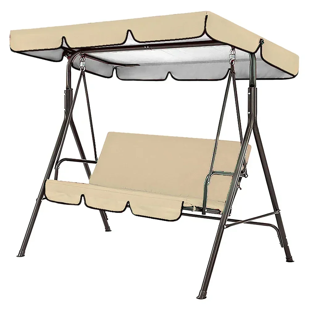 في الهواء الطلق سوينغ كرسي المظلة فناء مقاوم للماء سوينغ حديقة فناء الأثاث غطاء غبار غطاء حديقة فناء الأثاث غطاء غبار