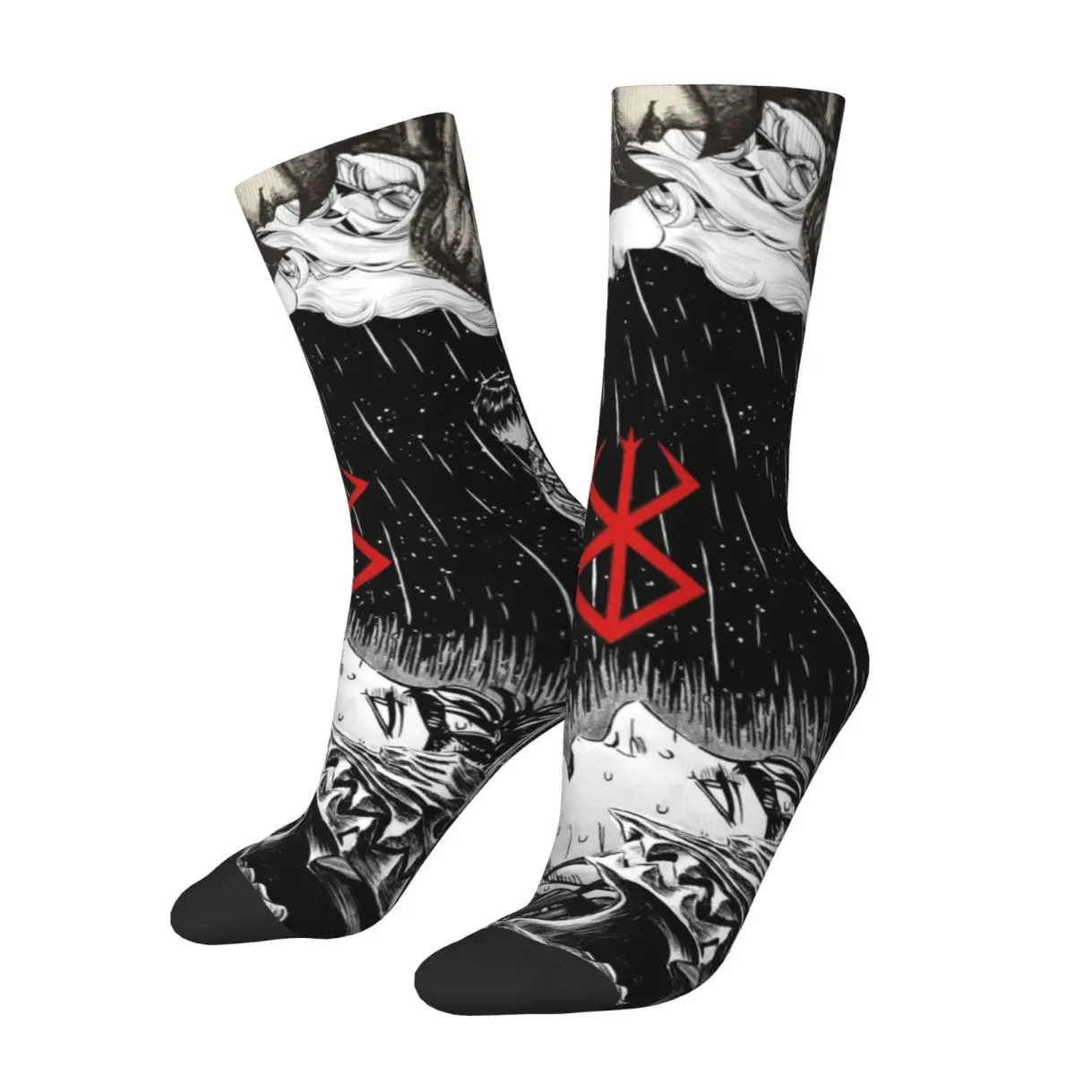 Retro Unisex Japan Anime Berserk Socks Accessories Warm Socks Cute Birthday Present