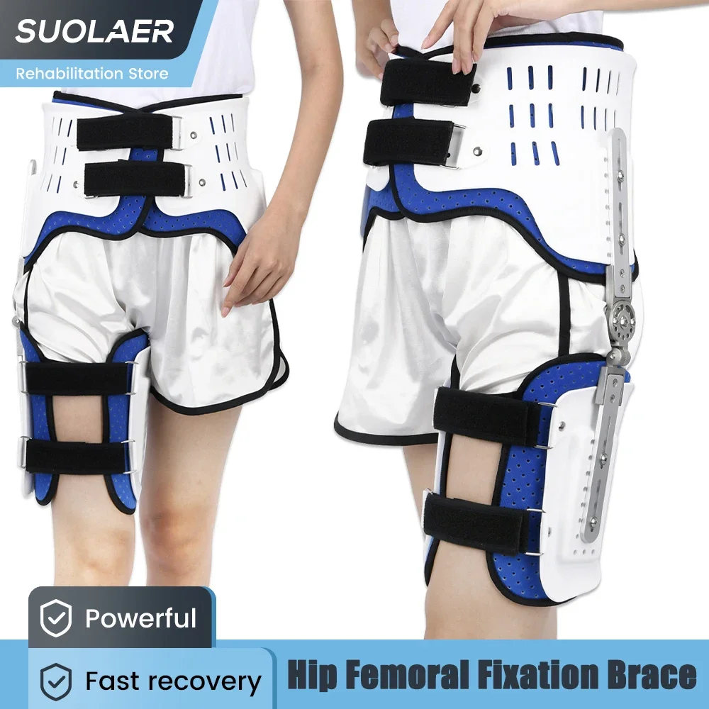 Hip Femoral Fixation Brace Support Corrector Hip Abduction Orthosis Thigh Sciatic Nerve Pain Relief Pelvis Rehabilitation Tool