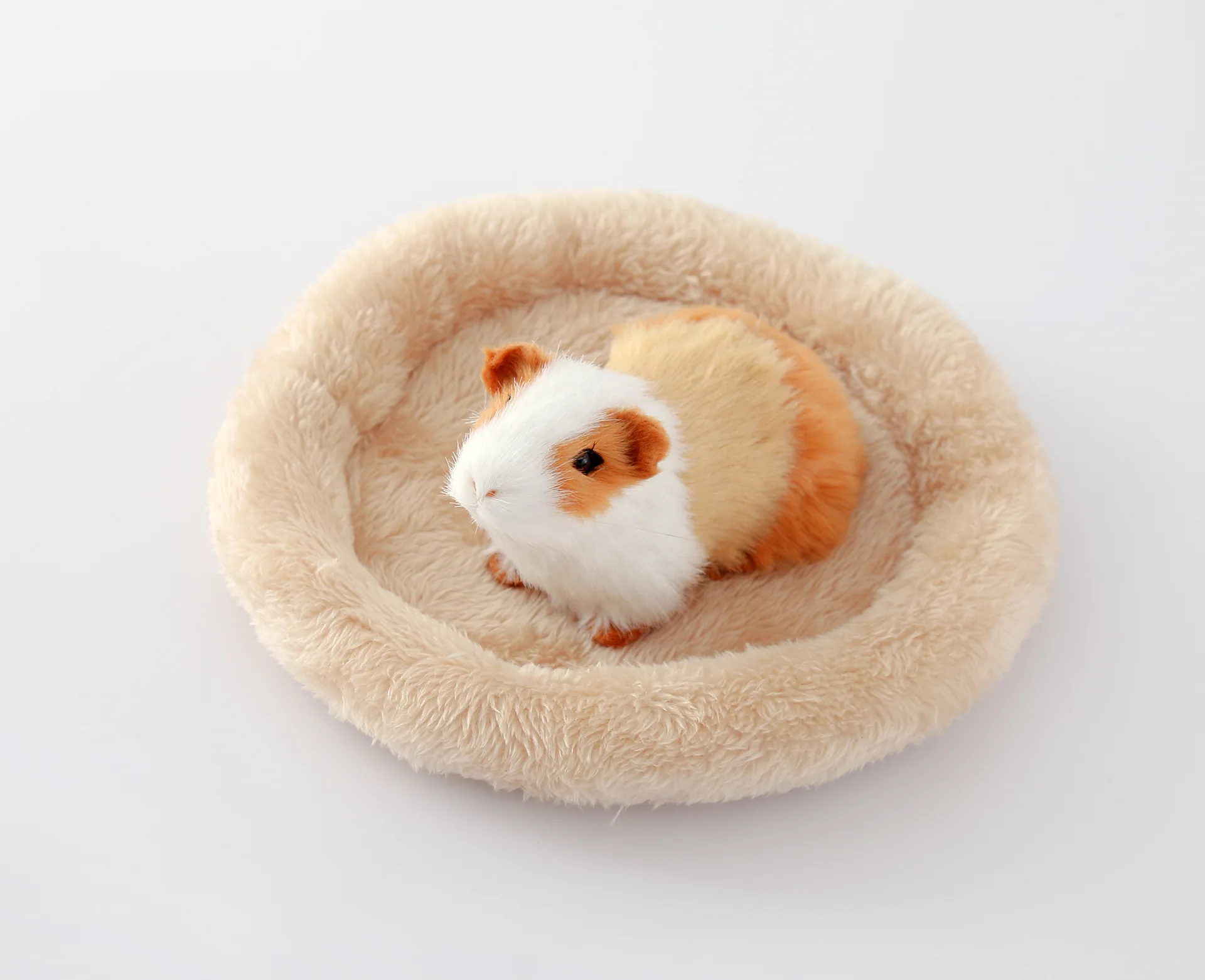 Hamster-Bettmatte, Haustier-Nest, Plüsch, weich, warm, Unterlage, Haustierbedarf, Schlafmatte für Hamster, Igel, Chinchilla, Kaninchen, Kleintiere – Detail 5