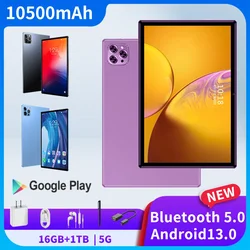 10 Zoll Tablet 10 Core Android 13,0 unterstützt Google Store 164GB 1TB drahtlose Bluetooth-SIM-Karte mit Stift abdeckung