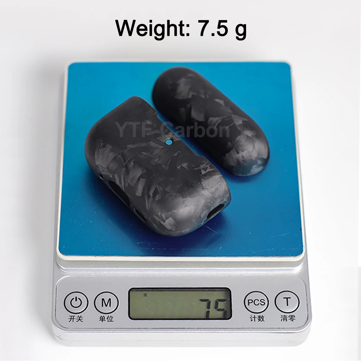 YTF-Carbon Carbonfaser-Hülle für AirPods Pro 3 Kabelloses Laden Bluetooth-Kopfhörer-Schutzhülle für AirPods Pro 2 Dünn und Leicht – Detail 12