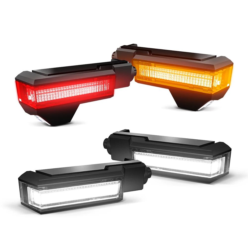 Emark Motorcycle LED Turn Signal Light For BMW F800 R1200GS F650GS Front Indicator Blinker Lamp 12V Led Rear Red Brake Light