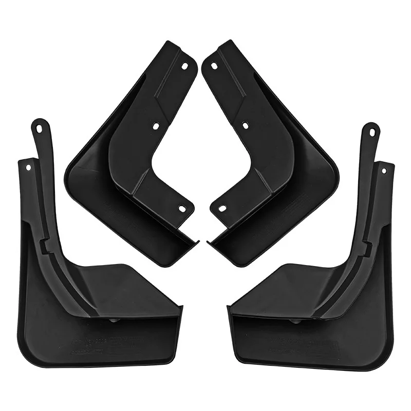 4Pcs Front & Rear Flexible Mud Guards All Weather Car Splash Protector Mud Flap Wholesale Auto Parts