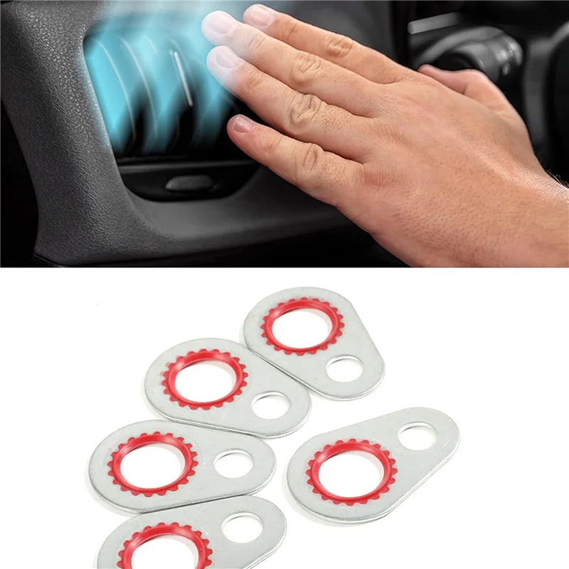 A84E-A/C O Ring Kit,Car Accessories Gasket,O Ring Assortment Kit,AC O Ring Kit,120Pcs AC Seal Kit,A/C Compressor Seal Kit