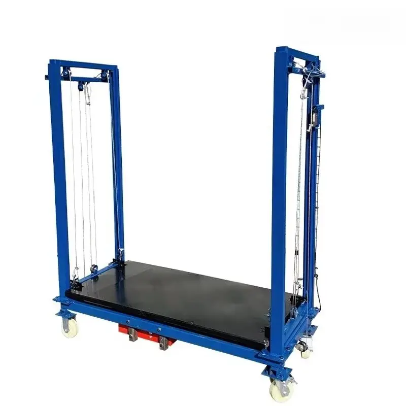 Neue Art Elektrische Mobile Hebe Plattform Gerüst Heavy Duty Anti Slip Langlebig Für Indoor Outdoor Dekoration Hohe Höhe O
