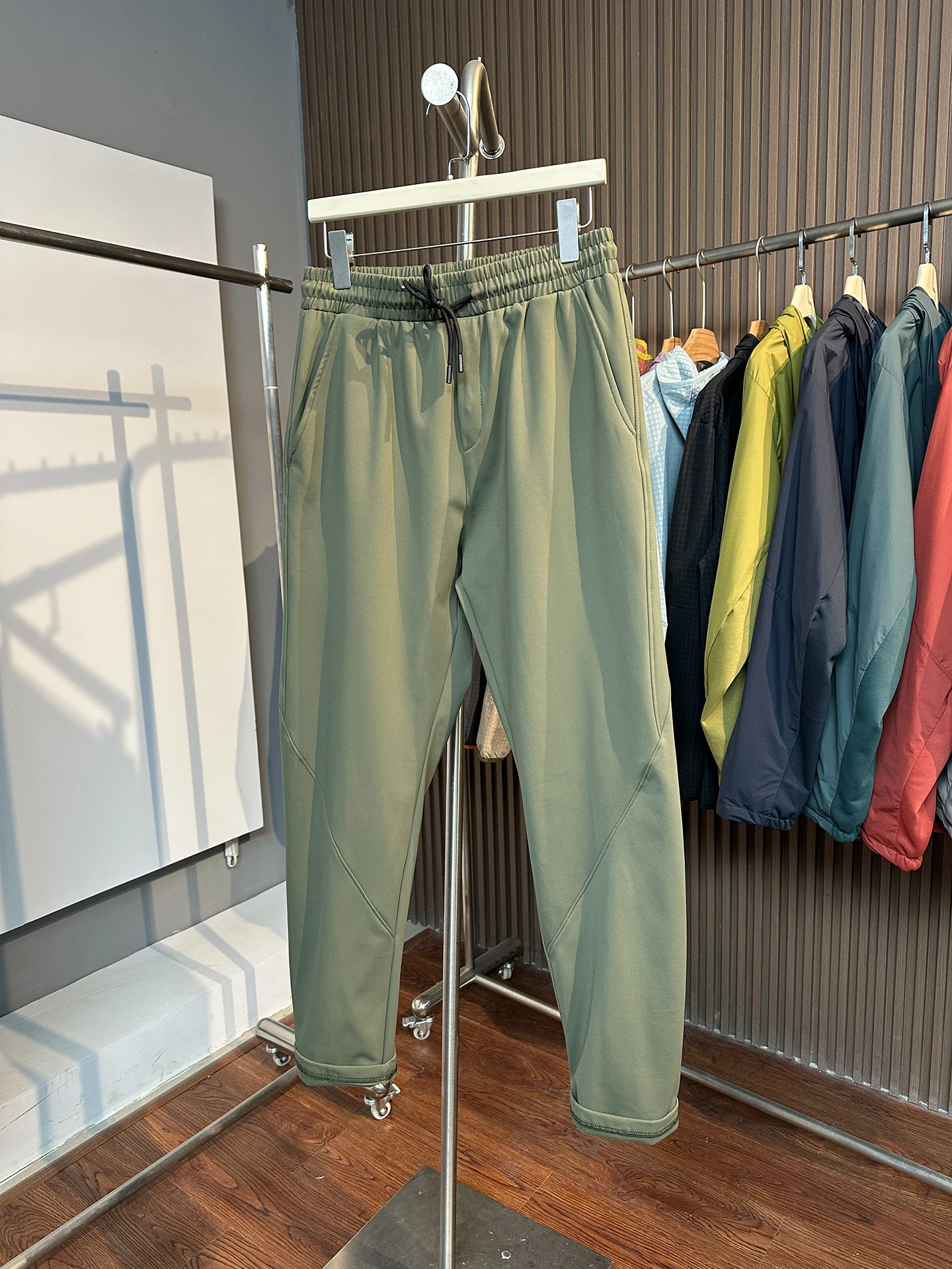 

Мужские спортивные брюки для активного отдыха с флисовой подкладкой, прямого кроя, зимние, ветрозащитные, теплые, модные