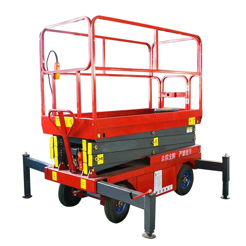 Table 500KG 9M Lift Mobile Hydraulic  Capacity Mobile