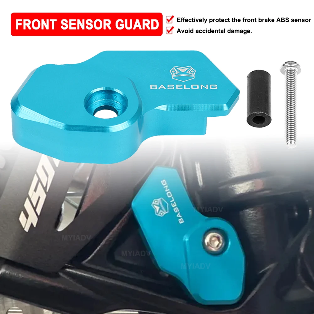 

For CFMOTO 450MT IBEX450 MT450 CF450MT IBEX 450 MT 2024- 2026 Motorcycle Front ABS Sensor Guard Cover Protector Brake Calliper