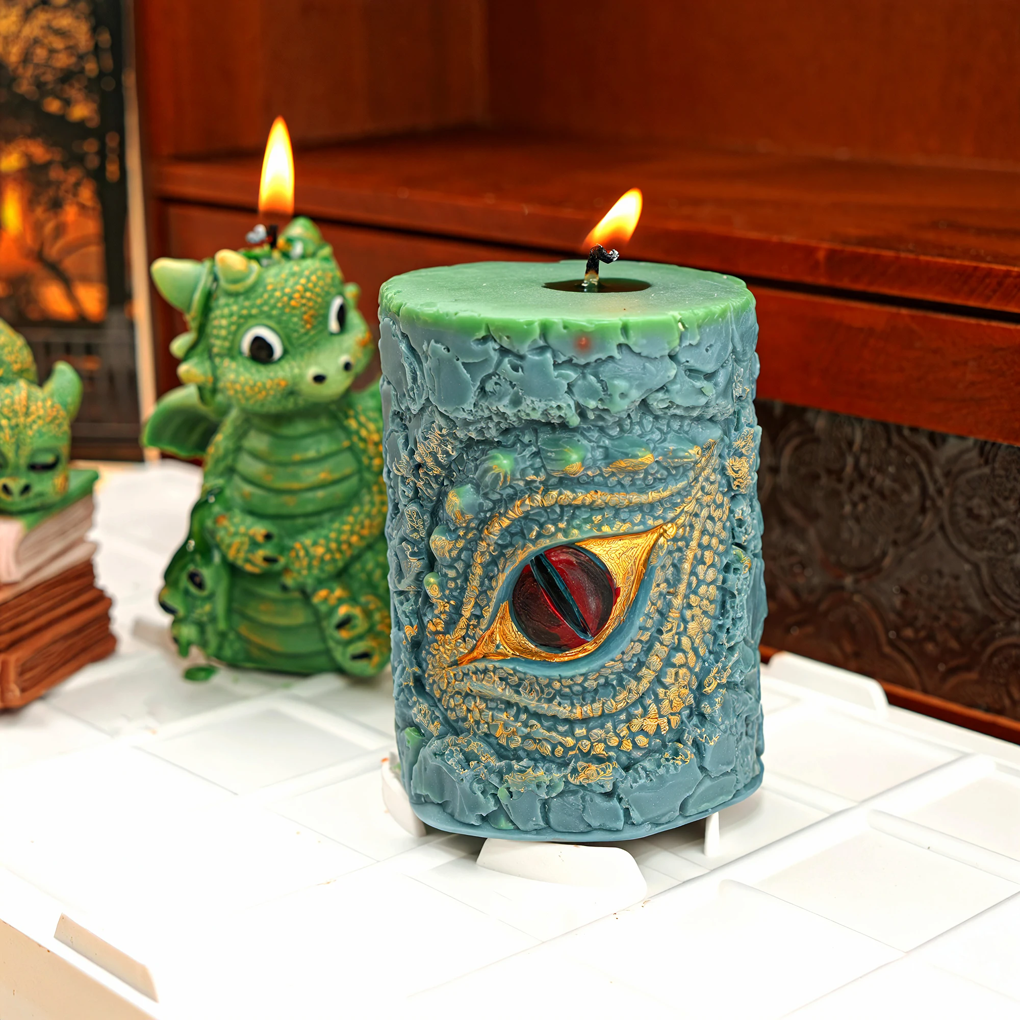 3D Draakvorm Kaarsvorm met Ges - Soap Making For Beginners Book recensie en prijs