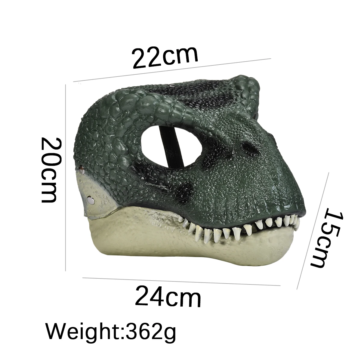 Party Mask Halloween Carnival Gift Velociraptor Mask T-Rex Dinosaur Mask Animal Cosplay Costumes Mask Props For Kids