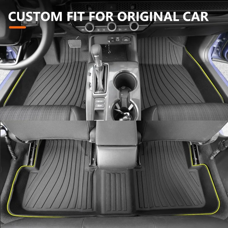 المنزل. حصيرة أرضية متوافقة مع 2022-2025 هوندا سيفيك هاتشباك البضائع حصيرة TPE الطابق بطانة حمولة حقيبة السيارة استبدال ل