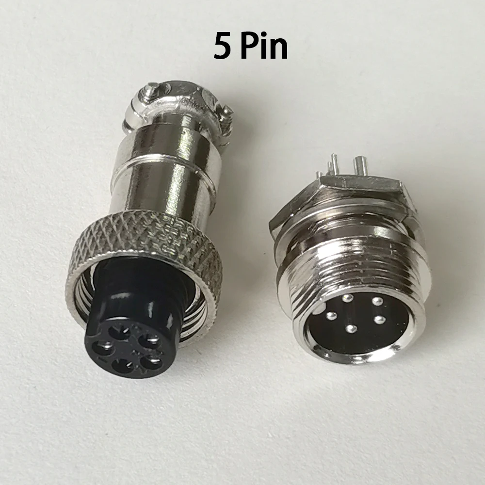 1 Set GX12 9mmx35mm 10mm M12 M13 2 3 4 5 6 Pin Stecker Buchse wasserdichter runder GX Aviator Steckverbinder – Detail 9