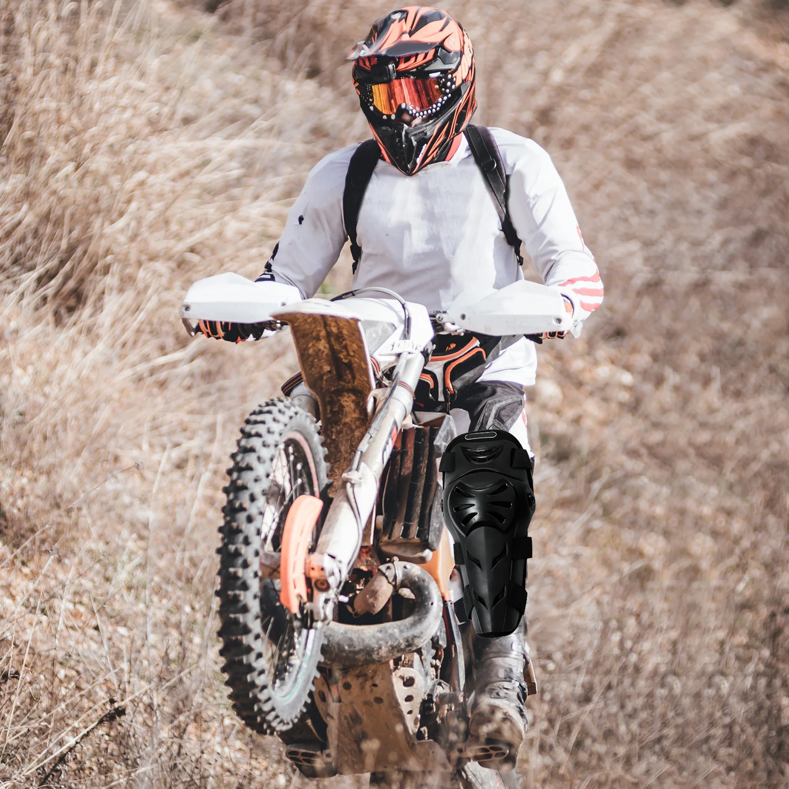 

1 set 1 Set Motorcycle Limbs Protector Riding Pads Sports Protective Gear Elbow Knee Pads For Skateboarding Roller Sports