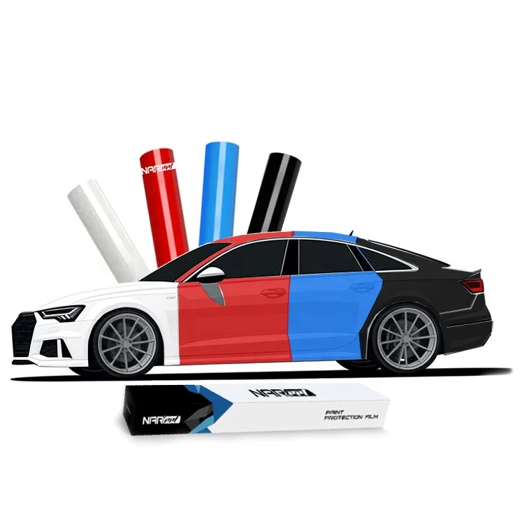 Lightweight Eco-Friendly PVC Vinyl Wrap for Electric Vehicles Color-Changing Self-Healing Anti-Scratch Design for Body Coverage