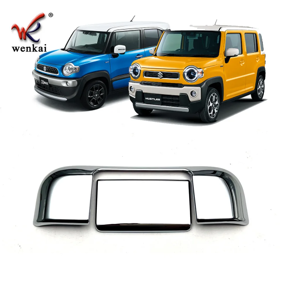 For Suzuki Hustler Xbee 2020 2021 2022 Rear Trunk Tailgate Door Handle Cover Trim Sticker Car Styling Accessories