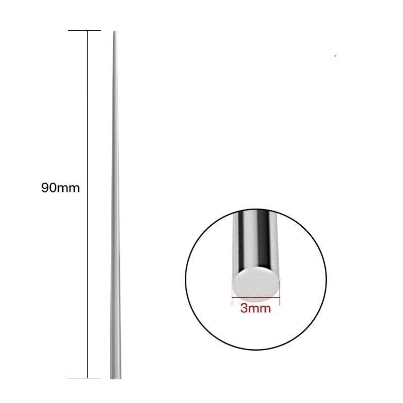전기 OCA 접착제 제거기 코일러 두꺼운 바늘 액세서리 - 휴대폰 화면 접착제 롤링용 원추형 강철 바늘