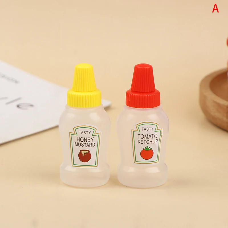 Mini Nette Muster Sauce Box Squeeze Flasche Cartoon Tomaten Honig Würze Container Für Kinder Mittagessen Box Zubehör