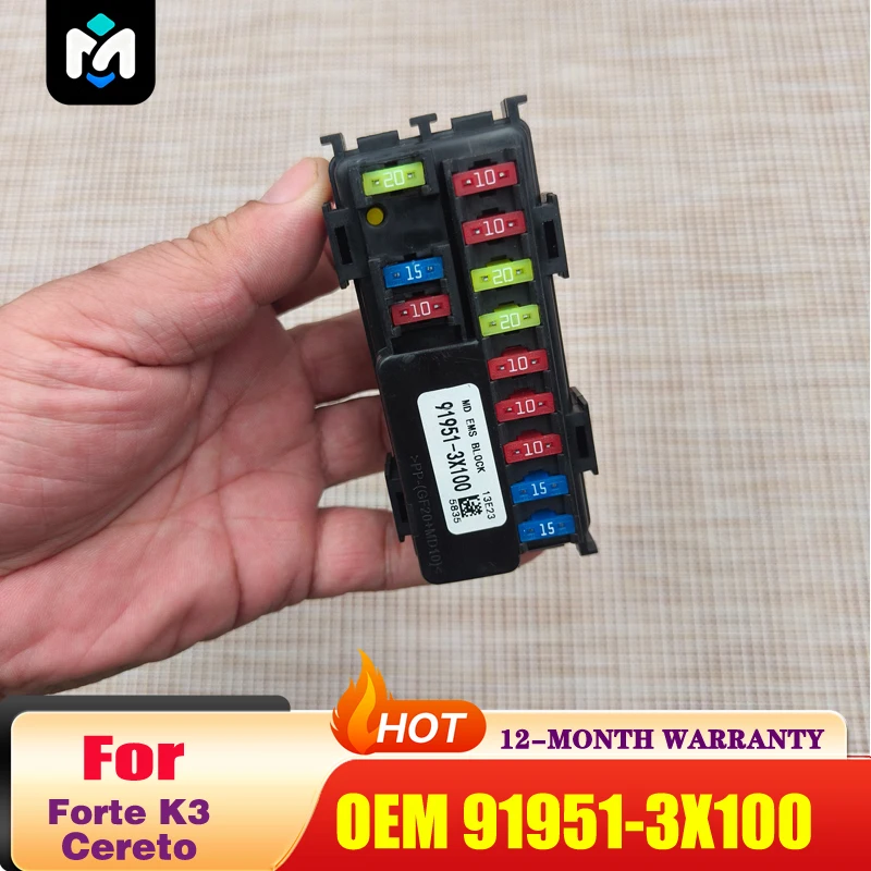 919513X100 BOX ASSY-ENG MODULE SYSTEM For Hyu-ndai Elantra Md For Ki-a Forte K3 Cereto 91951 3X100 91951-3X100