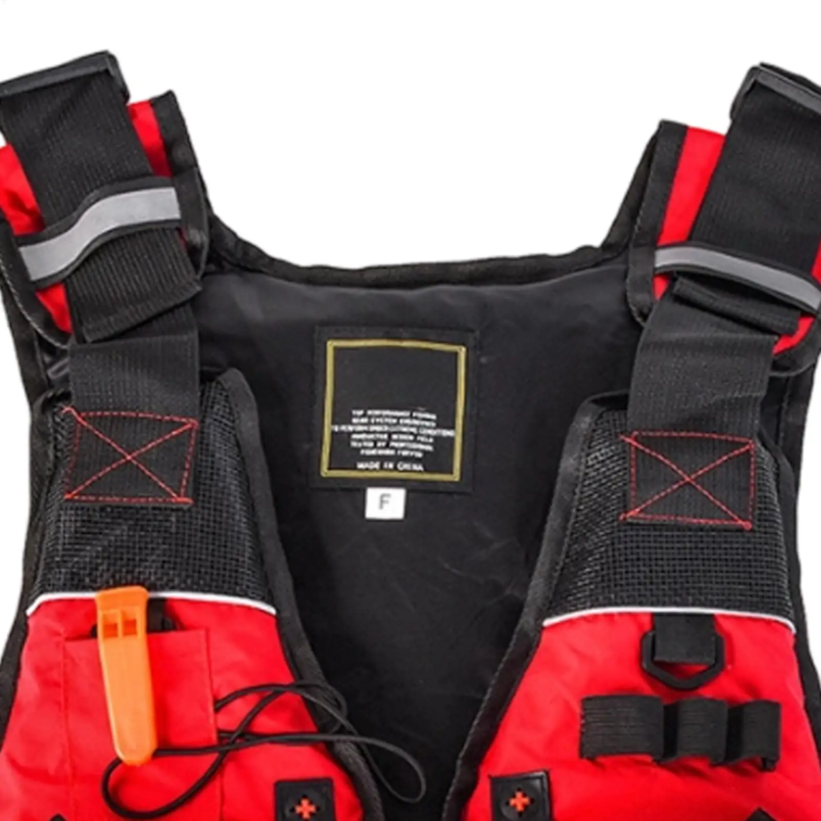 Fishing Life Vest Quick Dry Length Adjustable Reflective Buoyancy Watersports Vest for Men Women Outdoor Boating Swimming
