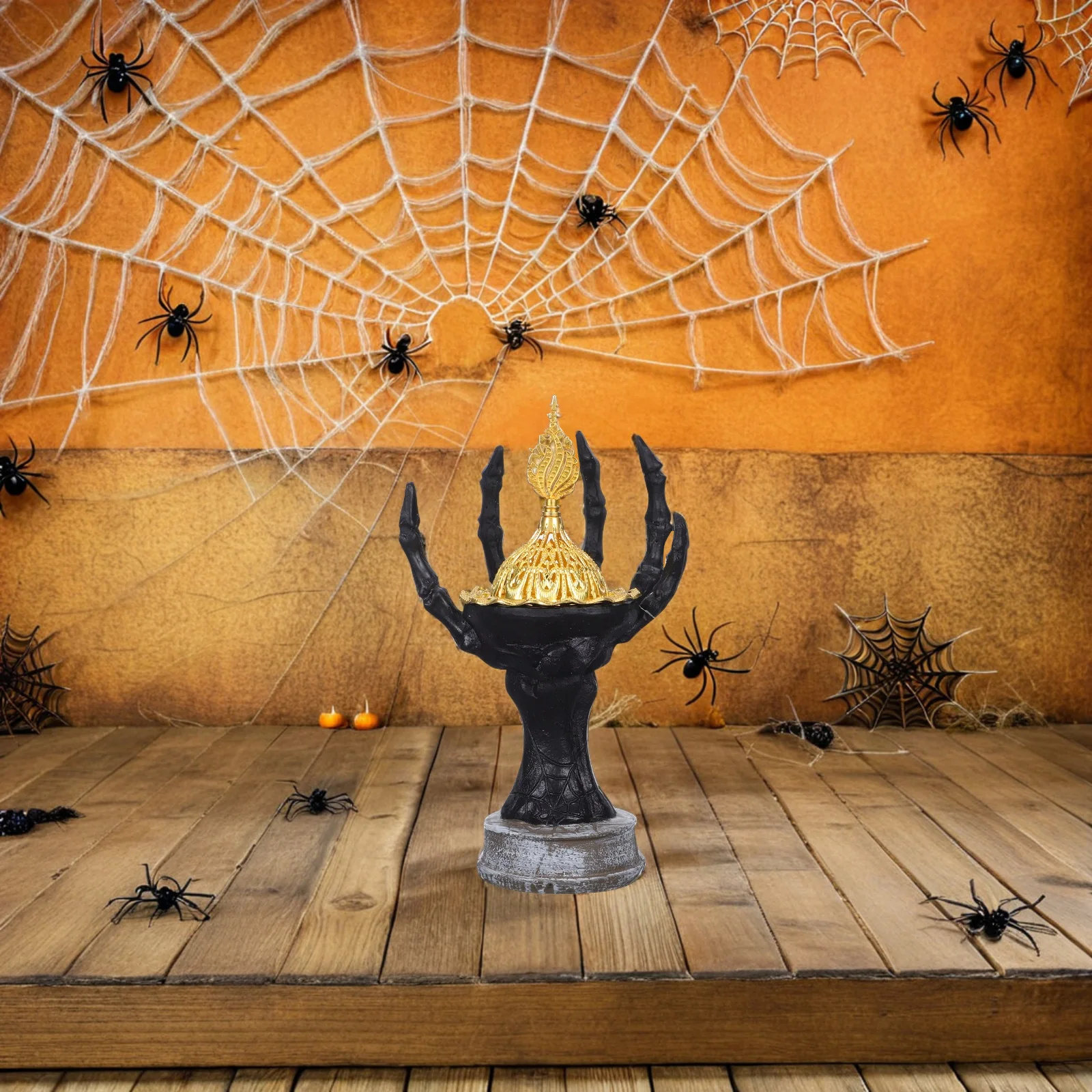 

Ghost Claw Incense Burner Bedroom Scary Decoration Censer Halloween Decorations Aromatherapy Ornament Props Resin Office