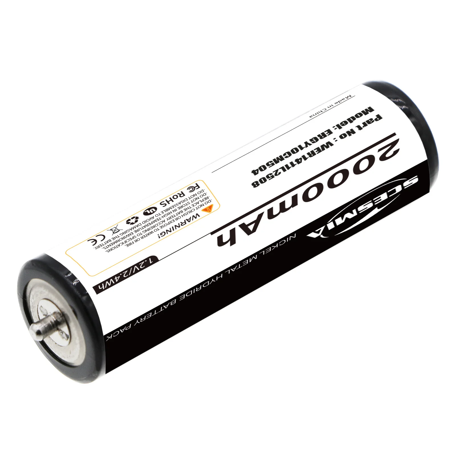 Shaver 2000mAh Battery For Braun Panasonic