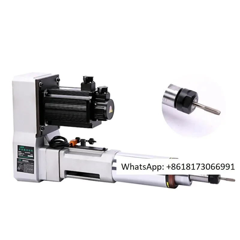 Ce certified drilling and ta pping machine with automatic single servo system drill bit unit