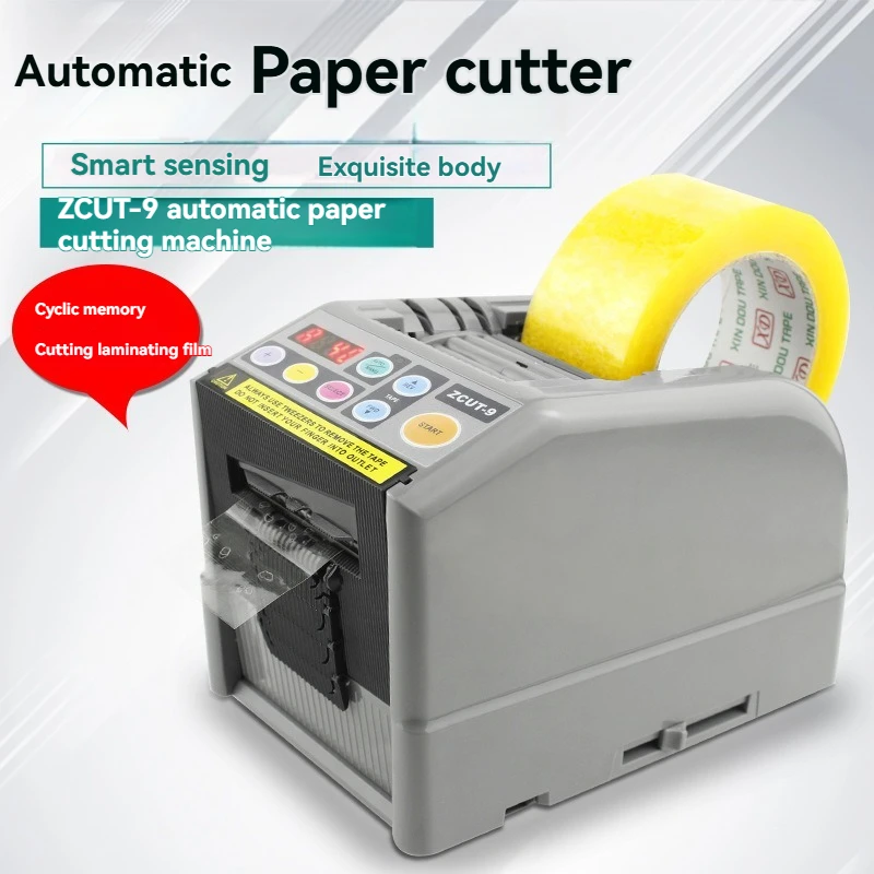 Fully Automatic Intelligent Induction ZCUT-9 Tape Cutting Machine, Meiwen Tape Gold Finger Cutting Adhesive Paper Machine Cutter