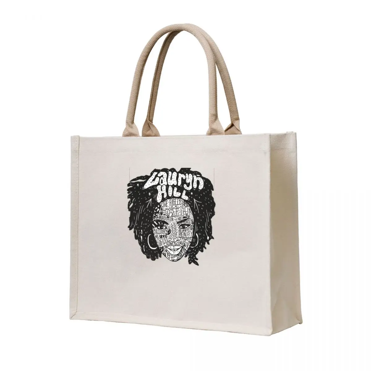 

fugees lauryn hill Tote Bag Lady bags canvas bags supermarket folding bag