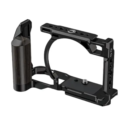 Cage ZR pour Nikon ZR avec support de sabot froid à accès total pour accessoires de montage vidéo professionnel Rail NATO