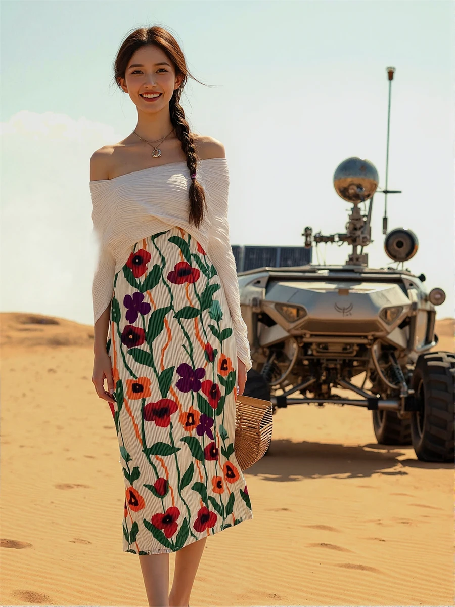 

Skirts Women High Waist A-Line Denim Skirt with Frayed Hem and Button Closure Casual Streetwear Perfect for Summer Vacation Use