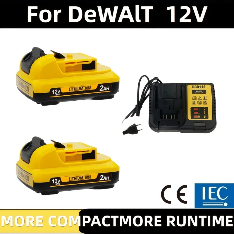 .For Dewalt 12V 2Ah… - image