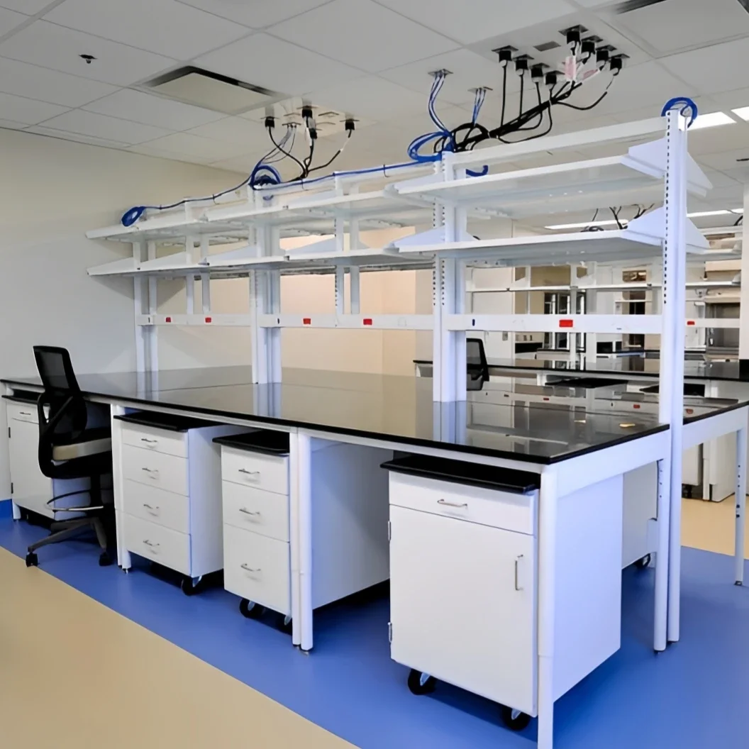 مقعد مختبر معياري H-frame أثاث مختبر المدرسة المتنقلة سعر مقعد المختبر الكهربائي