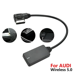 Aux Bluetooth Adapter Cable Receiver 3G MMI Music Interface Adapter Cable Wireless Audio Music Bluetooth For AUDI Wireless 5.0
