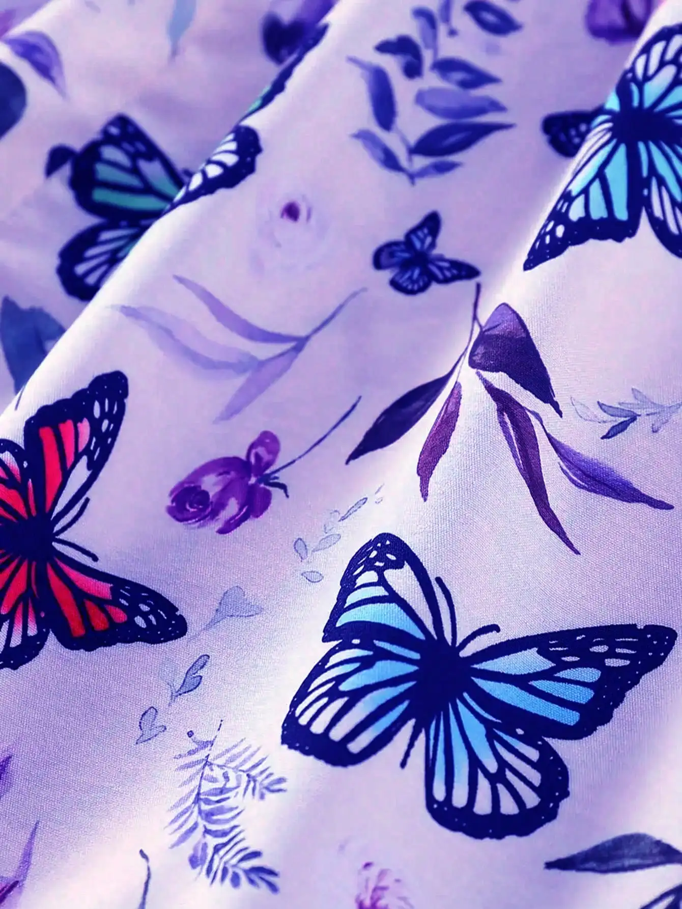 2026 Lässiges und elegantes Mädchenkleid mit Schmetterlingsdruck, ärmellos – V-Ausschnitt, lang, perfekte Wahl für den Sommer – Detail 18