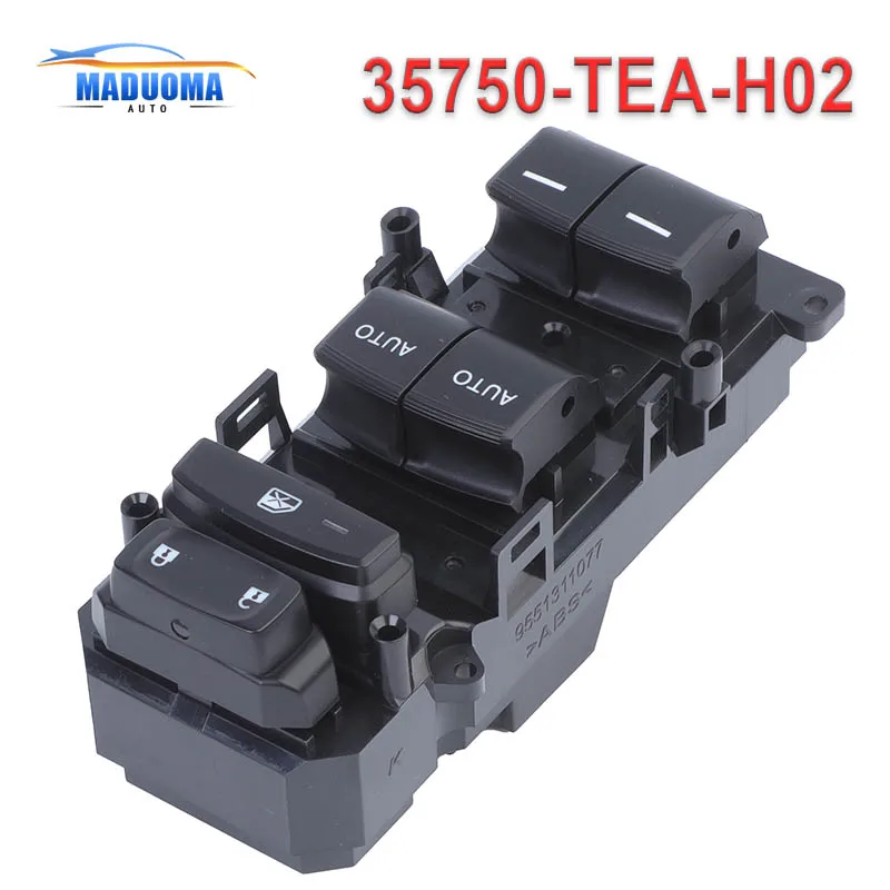 

New Car Accessories 35750-TEA-H02 35750TEAH02 Window Switch For Honda Civic 2017 2018-2020