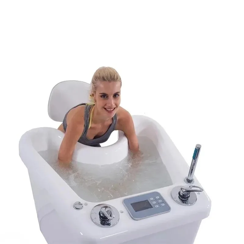 Physiotherapy center use whirlpool bath upper limb water massage tub