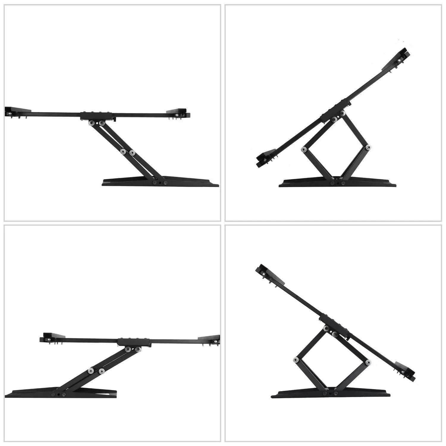 Full Motion TV Wall Mount Tilt Swivel TV Bracket with Dual Arms for 32-85 Inches LED LCD