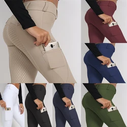 MXLLINA-medias de montar para mujer con agarre de asiento completo occidental, mallas de silicona con espalda a caballo, pantalones de equitación, pantalones, ropa