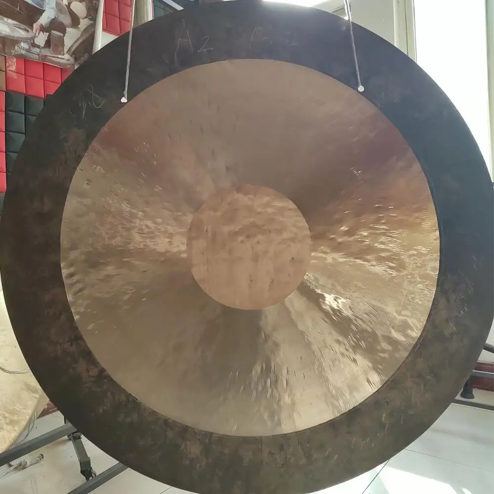 

Chinese Feng Gong 26 inch 65 CM Wind Gong Handmade Gong for Sound Healing