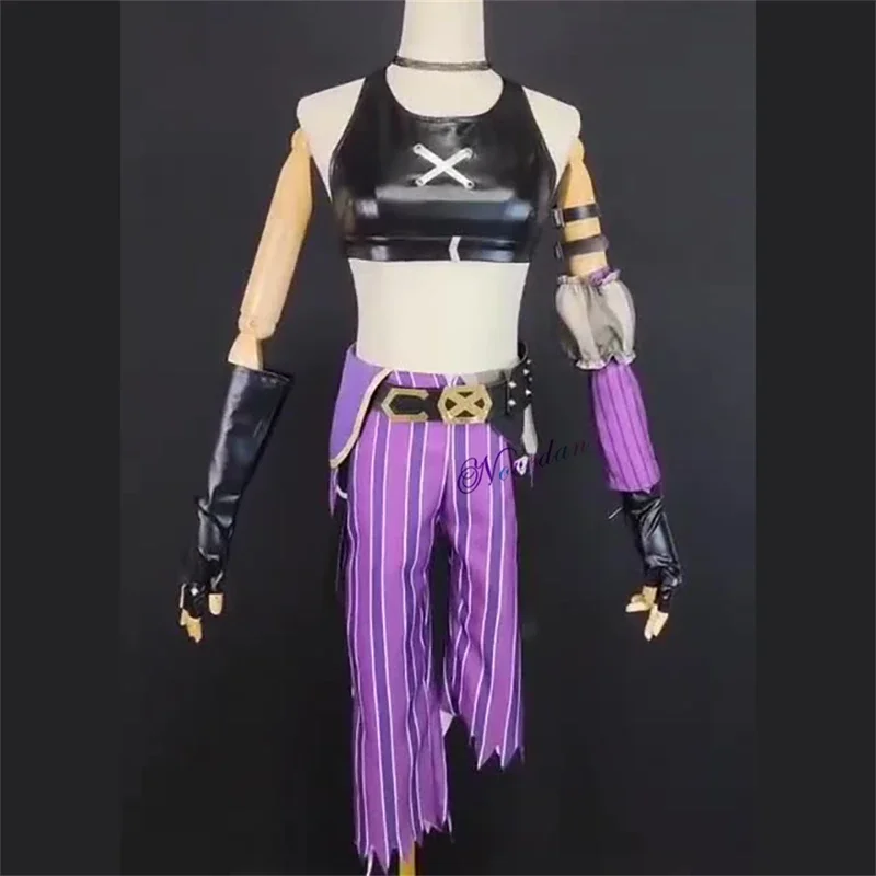 

QQ8 League of Legends Jinx Косплей Костюм LoL Jinx Arcane Косплей Униформа Одежда Сексуальные Женщины Хэллоуин Карнавальный Костюм 5Lk ¥