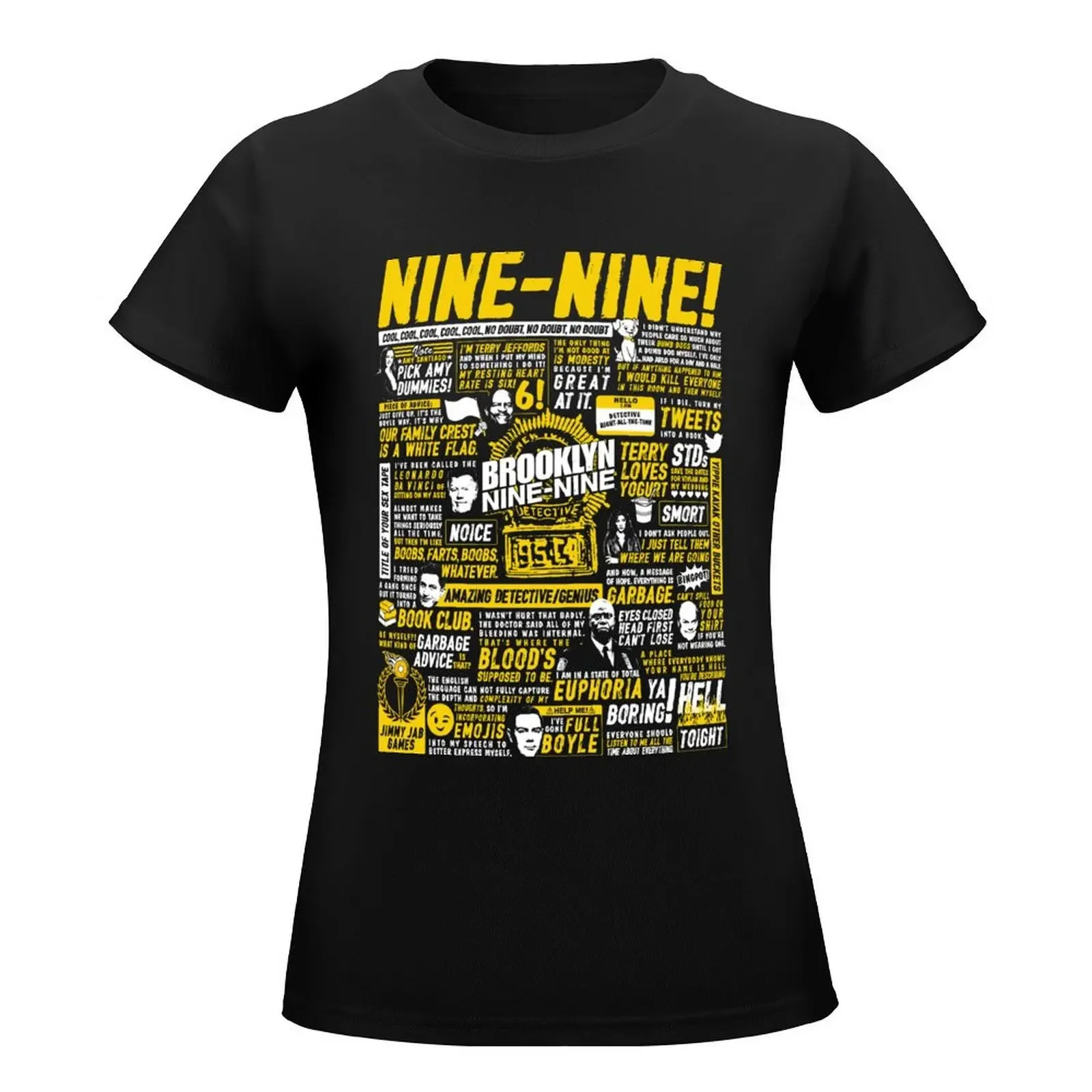 Wise Words of the Nine-Nine T-Shirt cute clothes female tees tops Women t shirt