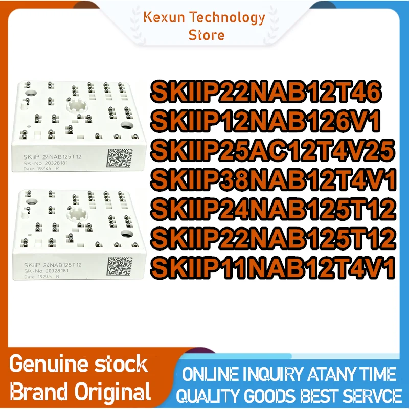SKIIP22NAB125T12 SKIIP25AC12T4V25 SKIIP22NAB12T46 SKIIP12NAB126V1 SKIIP24NAB125T12 SKIIP38NAB12T4V1 SKIIP11NAB12T4V1 IGBT MODULE