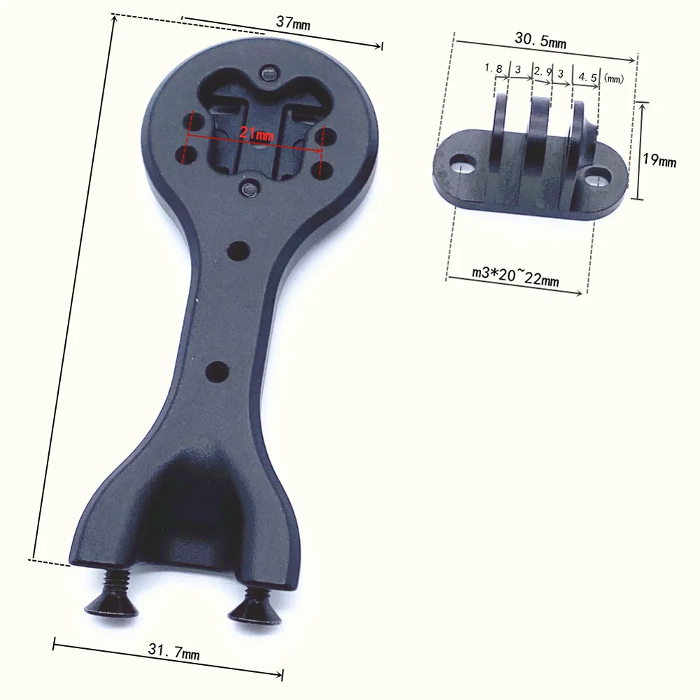 

Bicycle Handlebar Computer Bracket Mount Fixed Base Bike Computer Extension Mount Adapter For GOPRO 11 10 For DJI Action Camera