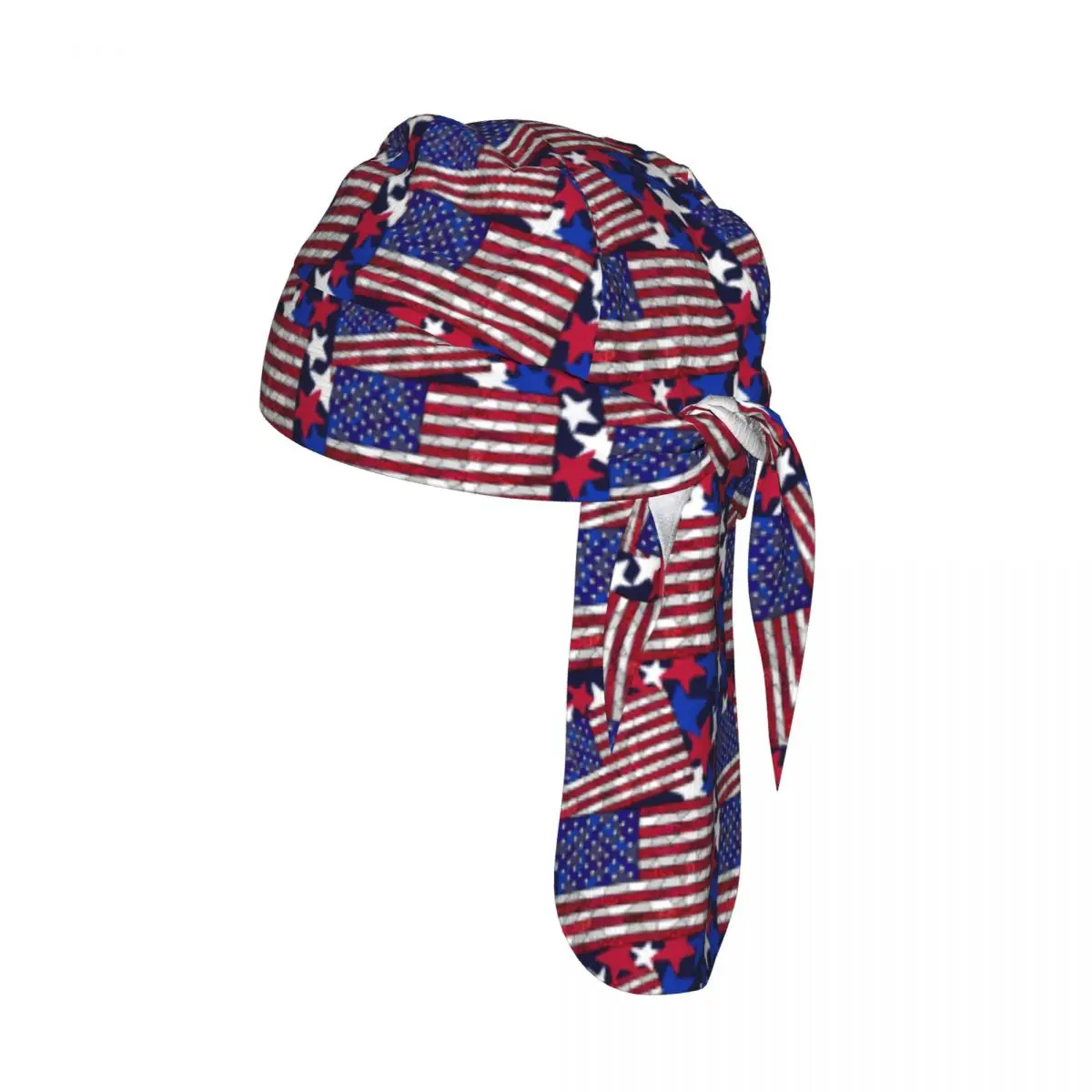 USA Flag Headscarf Man Women Scarf Summer Spring Cycling Pirate Hat Outdoor Fashion Motorcycle Hip-Hop Hiking Headband Durag