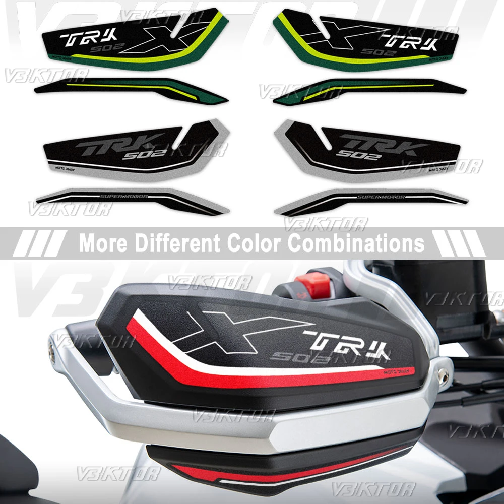 For Benelli TRK502 TRK 502 X TRK 502X 2020-2025 2024 Motorcycle Handguard Stickers Hand Guard Protetion Decals