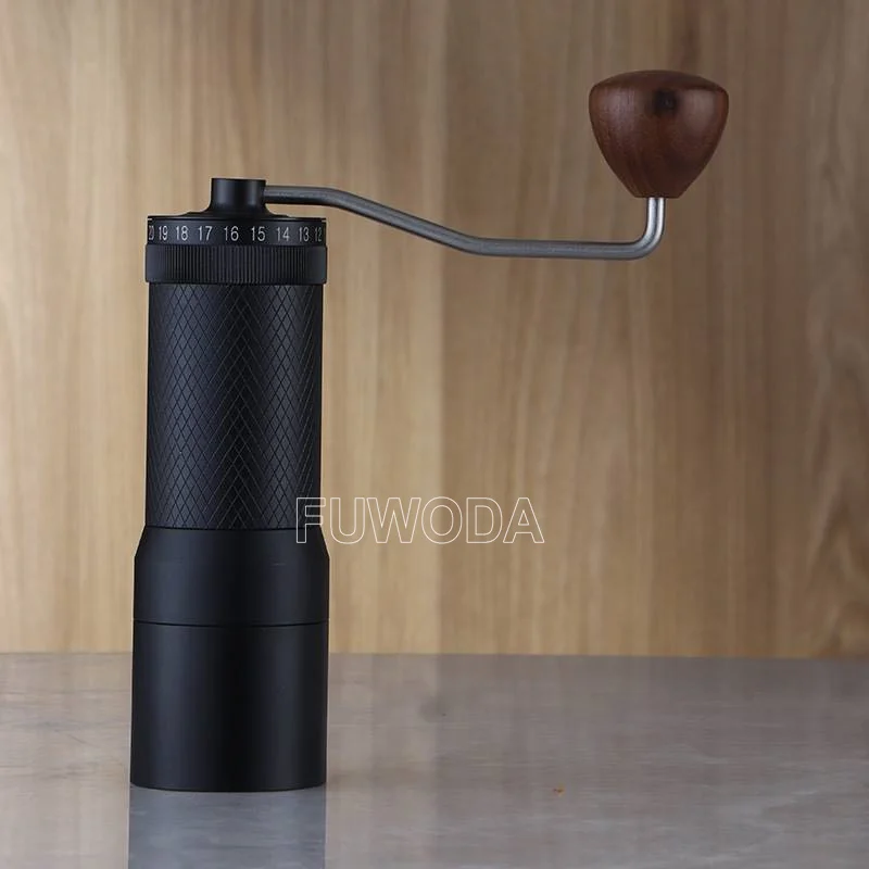 49mm Flat Burr Core Automatic Coffee Grinder Aluminum Alloy Professional Espresso Grinder for Commercial Hotel Use