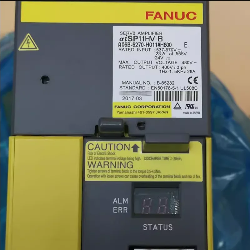 

A06B-6270-H011 New Fanuc Servo Driver IN STOCK Fast ship