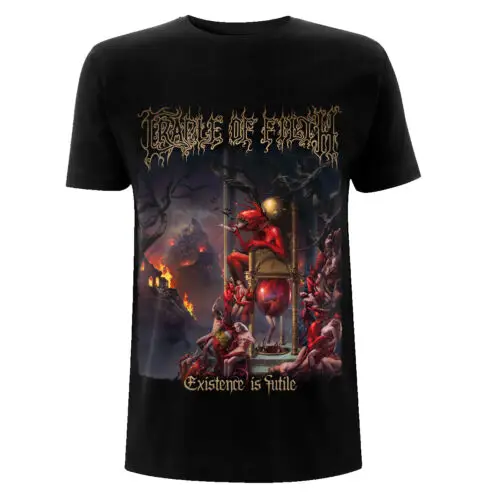 Cradle Of Filth Existence Is Futile Black Official Tee T-Shirt Mens