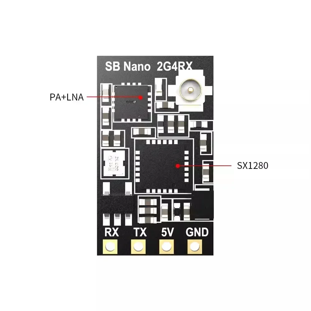 SpeedyBee Nano 2.4GHz ExpressLRS ELRS Receiver - Ultra Lightweight for FPV Freestyle Long Range Drone DIY Upgrade Parts